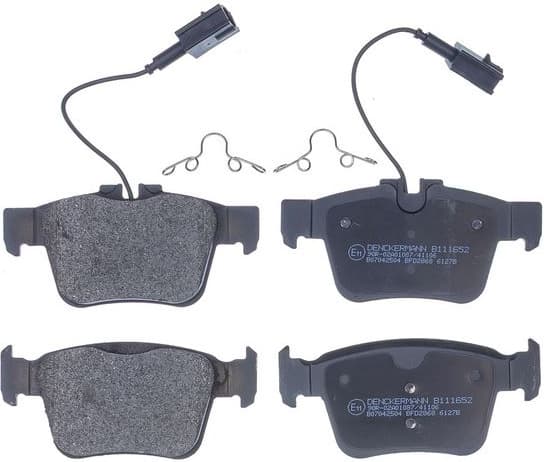Brake Pad Set, disc brake B111652