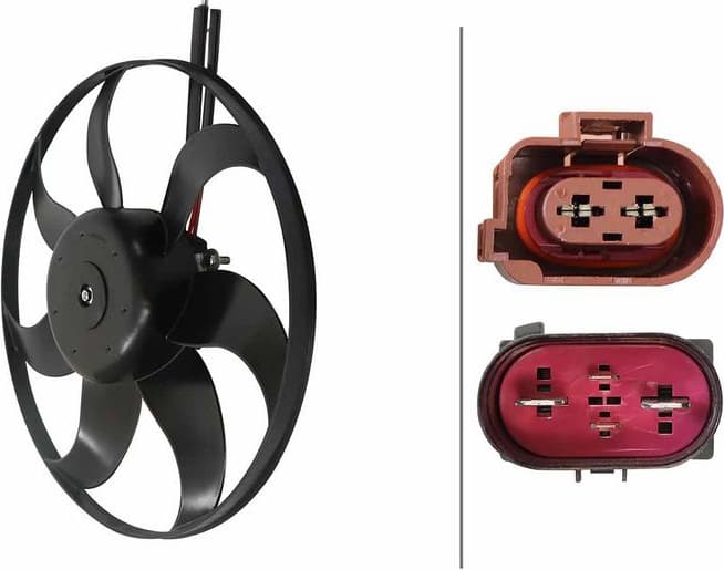 Fan, engine cooling 8EW 366 420-141