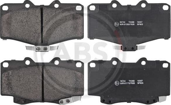 Brake Pad Set, disc brake 36724
