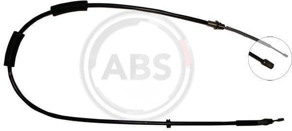 Cable Pull, parking brake K10715