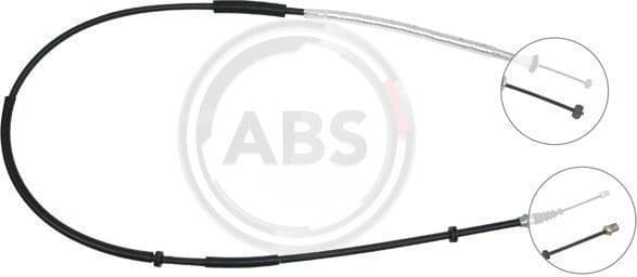 Cable Pull, parking brake K18137