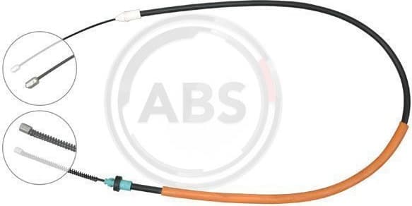 Cable Pull, parking brake K16657