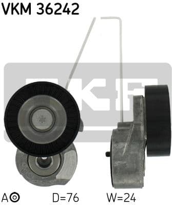 Tensioner belt VKM36242