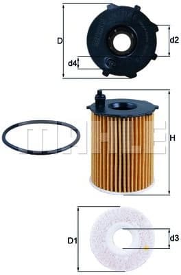 Filter oil OX171/16D - image 2