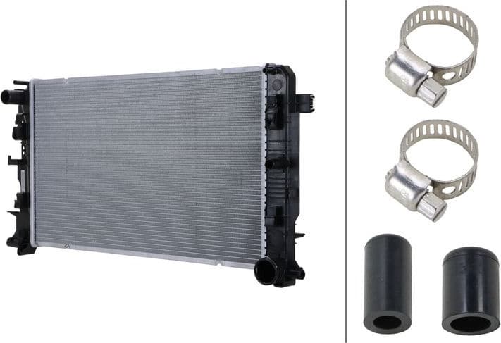 Radiator, engine cooling >>> Easy2Fit <<< 8MK 366 300-961