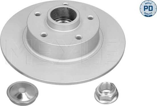 Brake Disc MEYLE-PD: Advanced performance and design. 16-15 523 0024/PD