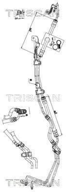 Hydraulic Hose, steering 8516 16008