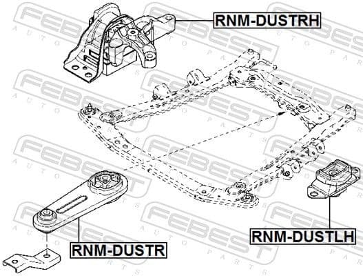 Mounting, engine RNM-DUSTR - image 2