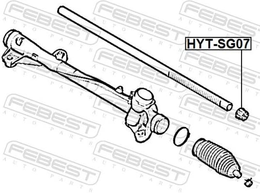 Bush, steering shaft HYT-SG07 - image 2