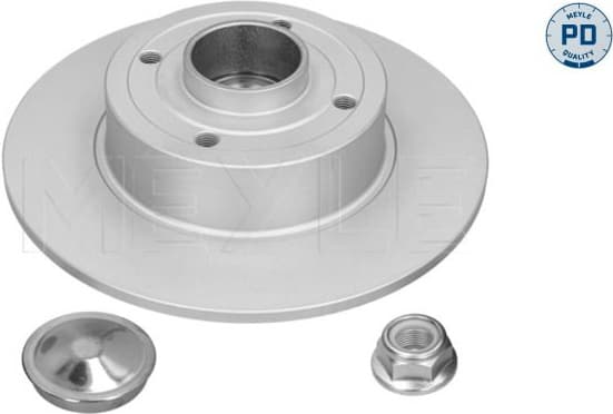 Brake Disc MEYLE-PD: Advanced performance and design. 16-15 523 4114/PD - image 2