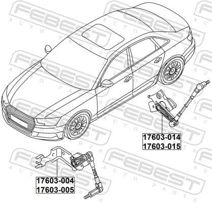Sensor, headlight levelling 17603-005 - image 2
