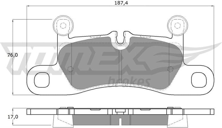 Brake Pad Set, disc brake TX 19-26