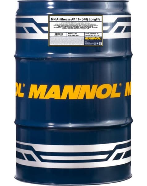 Antifreeze MANNOL 4012 Antifreeze AF12+ (-40) Longlife MN4012-60