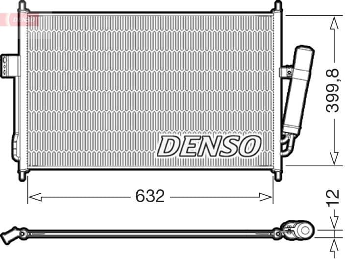 Condenser, air conditioning DCN99084