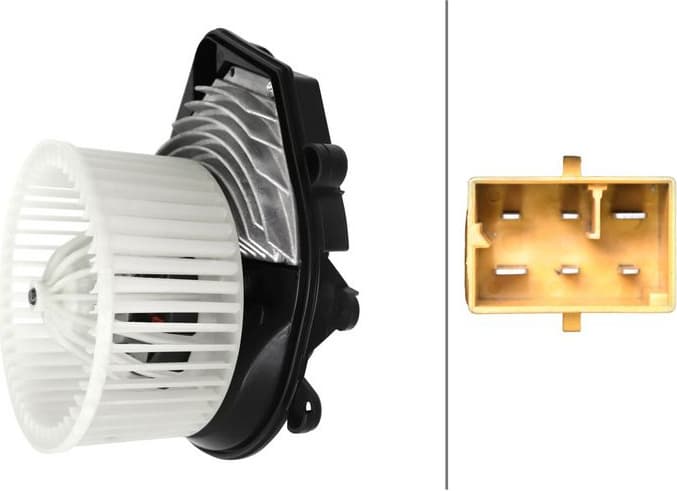 Interior Blower 8EW 366 400-081