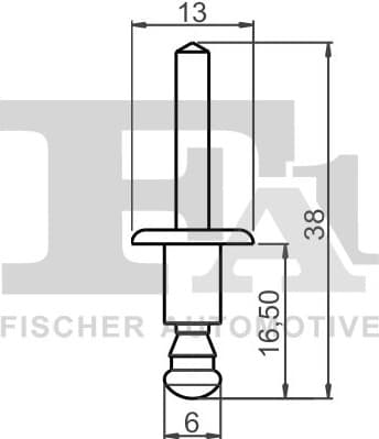 Clip, trim/protection strip 11-20031.5