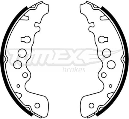 Brake Shoe Set TX 22-04