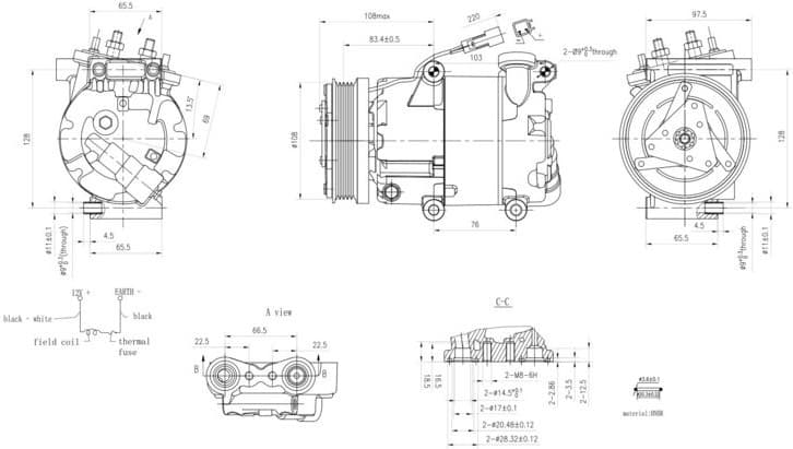Compressor, air conditioning >>> Easy2Fit <<< 8FK 366 201-041 - image 6