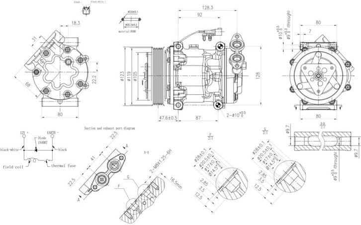 Compressor, air conditioning >>> Easy2Fit <<< 8FK 366 200-811 - image 6