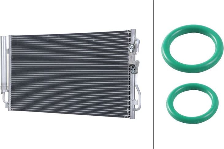 Condenser, air conditioning >>> Easy2Fit <<< 8FC 366 221-181