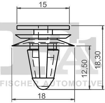 Clip, trim/protection strip 11-40011.5 - image 2