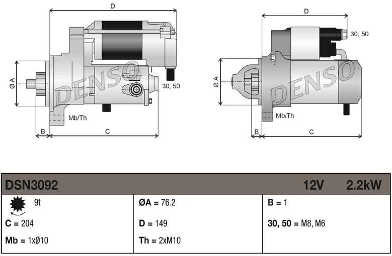 Starter DSN3092 - image 3