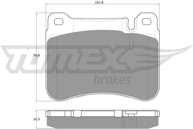 Brake Pad Set, disc brake TX 16-20