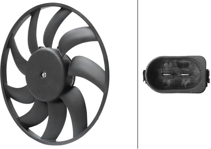 Fan, engine cooling 8EW 366 420-261