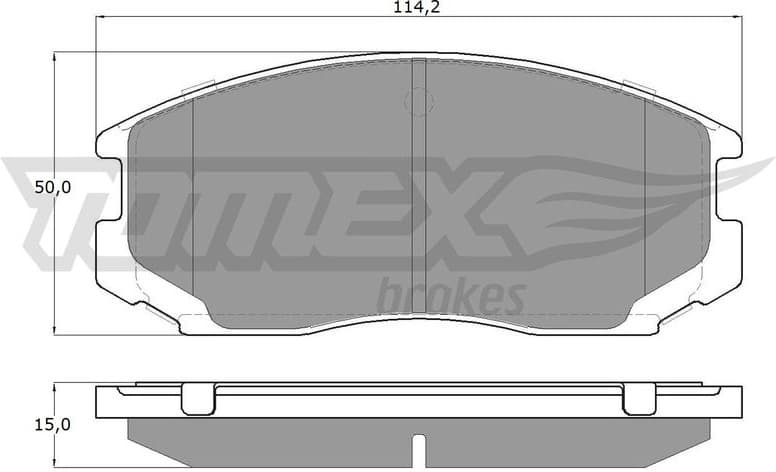 Brake Pad Set, disc brake TX 12-91