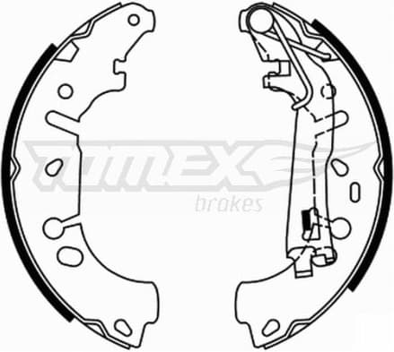 Brake Shoe Set TX 21-85