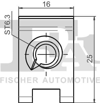 Clip, trim/protection strip 99-10111.5 - image 2