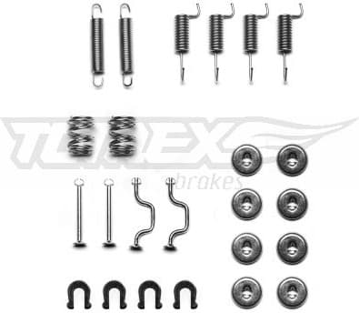Accessory Kit, brake shoes TX 42-09