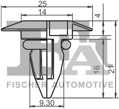 Clip, trim/protection strip 10-10004.5 - image 2