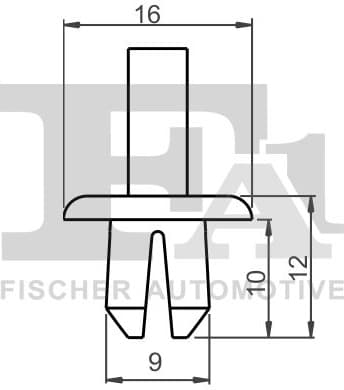 Clip, trim/protection strip 87-20001.5 - image 2