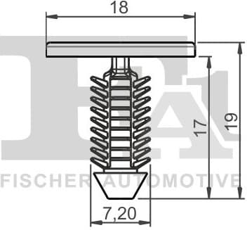 Clip, trim/protection strip 21-10014.5 - image 2