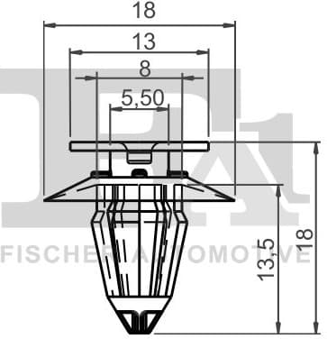 Clip, trim/protection strip 11-40002.5 - image 2