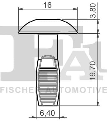 Clip, trim/protection strip 21-40044.5 - image 2