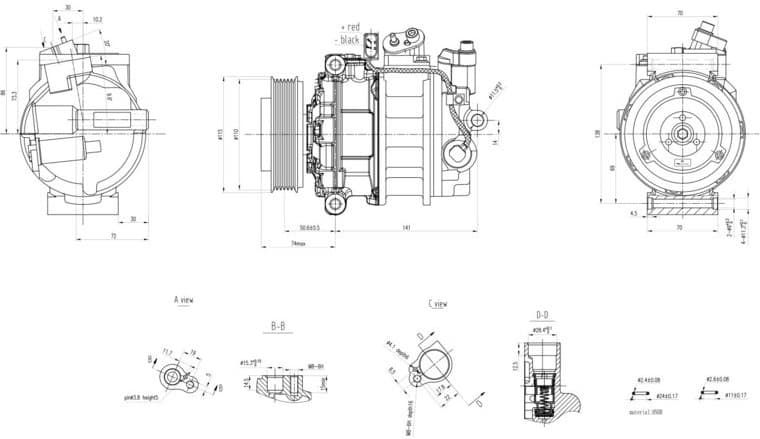 Compressor, air conditioning >>> Easy2Fit <<< 8FK 366 200-201 - image 6