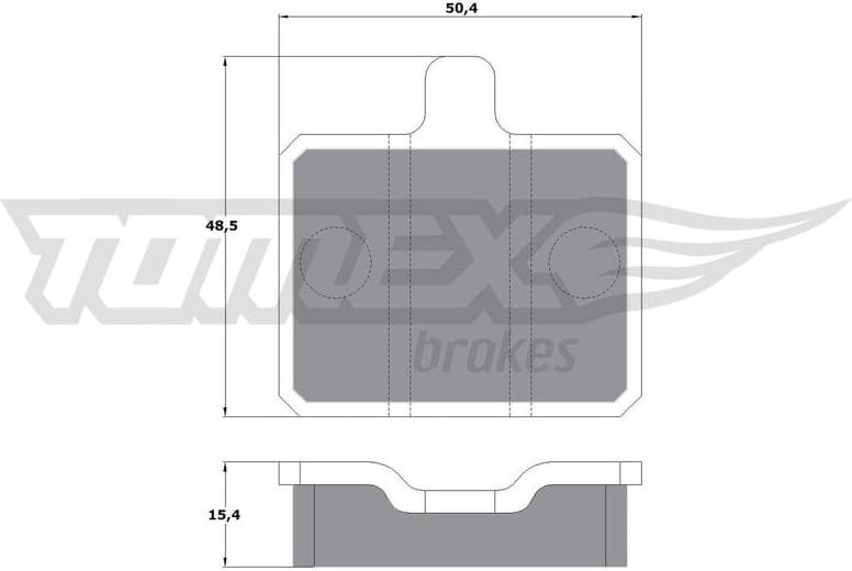 Brake Pad Set, disc brake TX 10-25