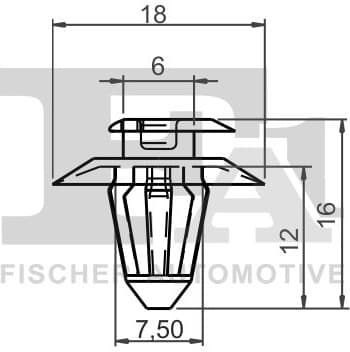 Clip, trim/protection strip 14-40004.5 - image 2