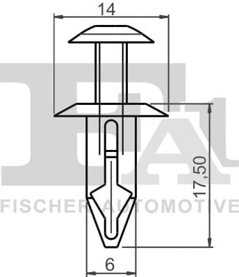 Clip, trim/protection strip 75-30002.5 - image 2