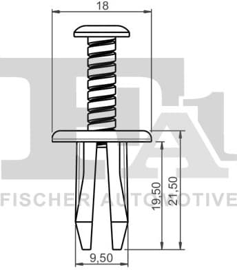 Clip, trim/protection strip 33-30001.5 - image 2
