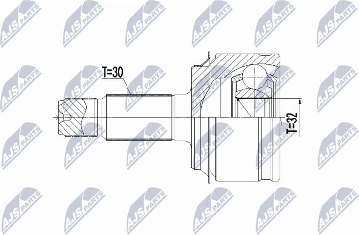 Joint Kit, drive shaft NPZ-HD-066