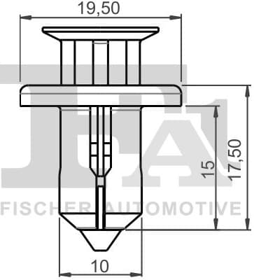 Clip, trim/protection strip 78-20001.5 - image 2