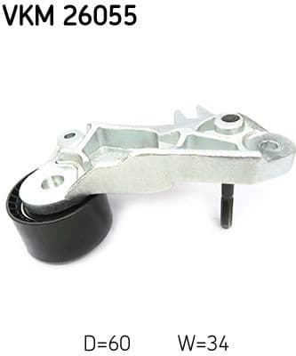 Deflection Pulley/Guide Pulley, timing belt VKM 26055 - image 5