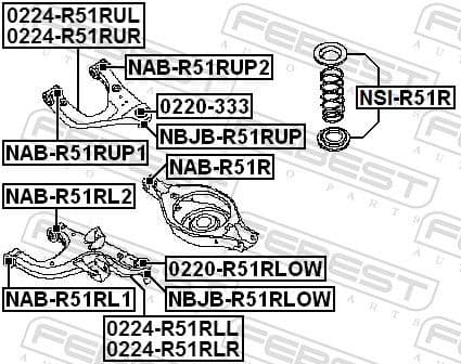 Spring Seat NSI-R51R - image 2