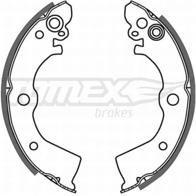 Brake Shoe Set TX 21-50