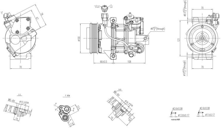 Compressor, air conditioning >>> Easy2Fit <<< 8FK 366 201-071 - image 6
