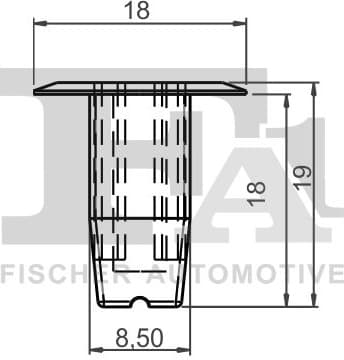 Clip, trim/protection strip 75-60001.5 - image 2