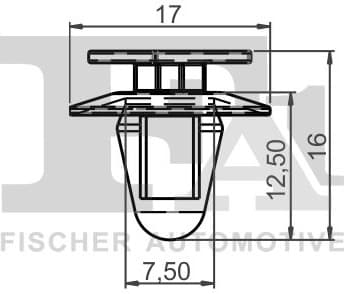 Clip, trim/protection strip 21-40014.5 - image 2